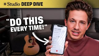 Charlie Puth’s 5 BEST Songwriting Tips  Studio Deep Dive [upl. by Relluf659]