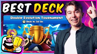 DOUBLE EVOLUTION TOURNAMENT in CLASH ROYALE 🏆 [upl. by Nuahsel]