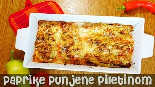 Paprike punjene piletinom  Recept [upl. by Ki671]