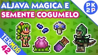 Aljava Magica e Sementes de Cogumelo Neon • Terraria Mobile 42 [upl. by Murial]