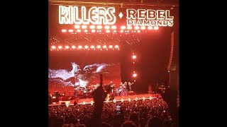 The Killers – Mr Brightside Rare Remix Live at Budweiser Stage Toronto 2024 [upl. by Olinad]