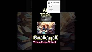 ai tools pdf reading easy shorts feed trending youtubeshorts youtube video viralvideo [upl. by Tletski988]