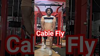 Cable Fly  chestworkout gym gymstatus gymmotivation gymlife gymshorts [upl. by Ataeb607]