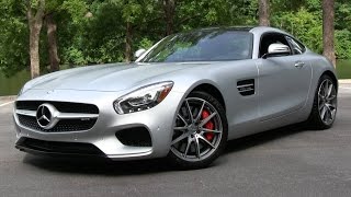 2016 MercedesAMG GT S Start Up Road Test and In Depth Review [upl. by Ecnav]