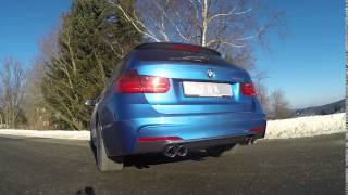 BMW F31 330d  FOX Exhaust System [upl. by Viccora]