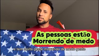 Tem muita gente aqui no usa 🇺🇸 morrendo de medo do novo presidente 😱 [upl. by Frederique]