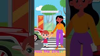 Road Safety song amp Park song shorts kidssongs child kid lullaby baby song fun [upl. by Elyagiba]