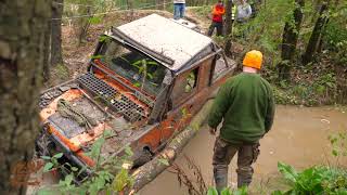 Land Rover Defender 90 off road 4X4 44 ed Pomerania [upl. by Senaj414]