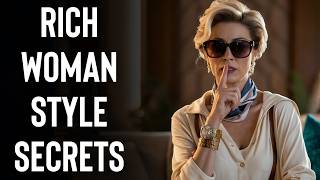 6 Secret Style Tips Rich Women Never Share [upl. by Delano]