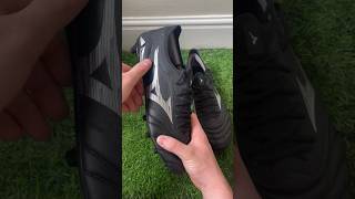 Mizuno Morelia Neo IV Beta Elite FG Football Boots  Unlimited Black Pack football asmr soccer [upl. by Airehc]