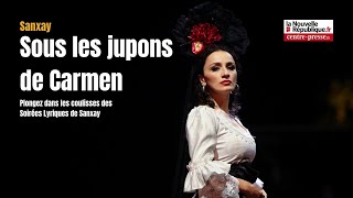 VIDEO Sanxay  sous les jupons de Carmen [upl. by Aleakcim]