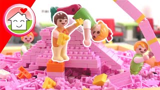 Playmobil Familie Hauser  Am Brick Day mit Anna und Lena und Familie Overbeck [upl. by Free]