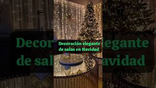 Decoración elegante de salas en Navidad 20242025 feliznavidad christmas decoracionesdenavidad [upl. by Brucie]