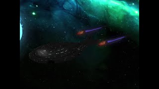 Century Class vs Romulan Tavara Class  Remastered v12  Star Trek Bridge Commander [upl. by Hsur380]