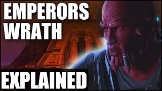 The Full Story of The EMPERORS WRATH Explained  Lord Scourge [upl. by Ominoreg]