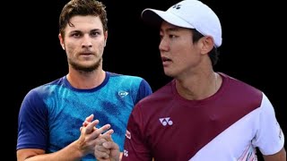 Yoshihito Nishioka vs Miomir Kecmanovic  US Open 2024 [upl. by Ferrigno]