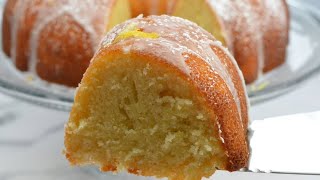 Lemon Bundt Cake with Glaze [upl. by Ashli152]