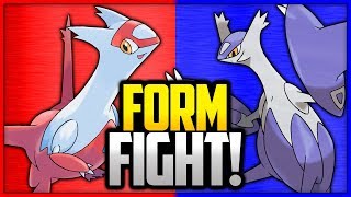 Latias vs Mega Latias  Pokémon Form Fight [upl. by Oirretno]