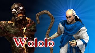 Age of Mythology Intro  but whenever a unit dies a monk says Wololoo [upl. by Munt]