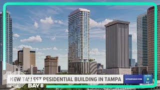 Construction of Tampas tallest residential building underway [upl. by Dobbins]