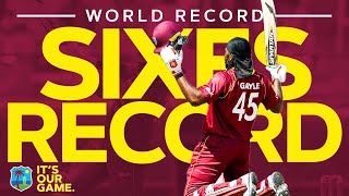 WORLD RECORD Number Of Sixes In An Innings  Windies Finest [upl. by Birecree680]