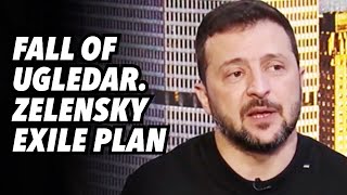 Fall of Ugledar Zelensky exile plan [upl. by Crawley]