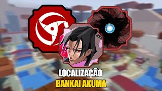 Localização do Bankai Akuma no SHINDO LIFE Bankai Inferno Bomb Toss [upl. by Tacy661]