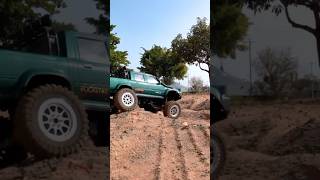 Rc crawler Wpl c641 suspension flex [upl. by Orv]