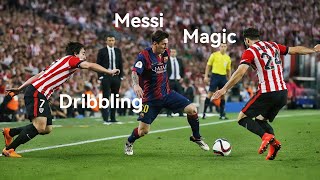 Lionel Messi Dribbling Magic Unleashed – Epic Goal in Copa Del Rey Final [upl. by Agnella]