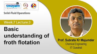 Lec 21 Basic understanding of froth flotation [upl. by Guglielmo151]