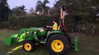 3038e backyard John Deere fun [upl. by Larochelle]