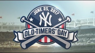 Yankees OldTimers Day 2017  FULL CEREMONY [upl. by Maura581]