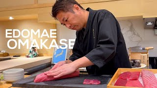 MindBlown By This Incredible 8Counter Seat Cosy Omakase  Sushi Top One Wada  Vlog  4K [upl. by Eila]