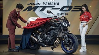 2025 Yamaha MT03 Performance and Design Breakdown First Look amp Review” [upl. by Atiuqehc751]