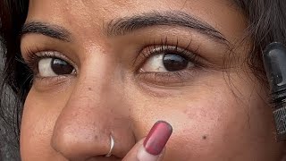 7 Days Eyebrow Growth Oil review eyecare eyelashes hairgrowth eyelashgrowth queensfeat [upl. by Henley]