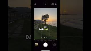 Mit der iPhone Kamera richtig fotografieren 📸😳 [upl. by Dnomder924]