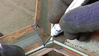 welder idea cut elbow joint for weldingwelding welding [upl. by Hartfield]