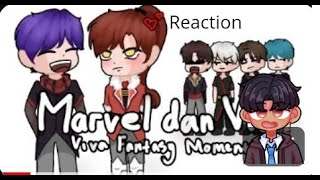 reaction moment moment bucin marvel x via [upl. by Gaskill]