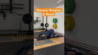 Thoracic Rotation amp Reach strengthfarm strength conditioning athletic development mobility [upl. by Gaile]