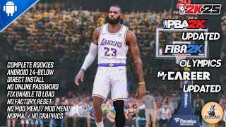 NBA 2K20  2K25 Updated Roster  New Update  Fix Unable To Load  Gameplay [upl. by Ellevehs]