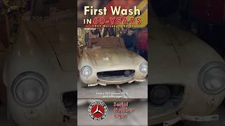 Abandoned Mercedes 190SL Gets First Wash in 60 Years  Stunning Car Restoration amp Detailing [upl. by Priebe883]