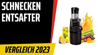 TOP–7 Die besten SchneckenEntsafter Slow Juicers Test amp Vergleich 2023  Deutsch [upl. by Odelet]