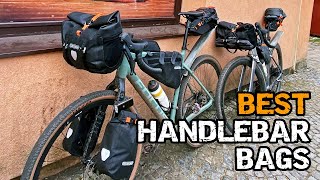 BEST Handlebar Bags for Bikepacking You Need to Know About [upl. by Anoerb]