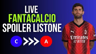 LIVE FANTACALCIO Spoiler Listone  Guida all’Asta del Fantacalcio 202425 [upl. by Vona]