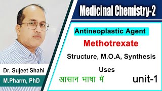 Methotrexate synthesis  MAO  Antineoplastic drug  Anti metabolite drug  GPAT  BP501T [upl. by Krasnoff]