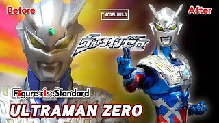 Figurerise Standard ULTRAMAN ZERO ウルトラマンゼロ 超人賽羅  全塗裝  MODEL BUILD [upl. by Domenic579]