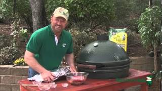 ONeill Outsides Chili Crusted Boar Ham Recipe on the Big Green Egg [upl. by Muffin]