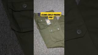 Celana Cargo Panjang Pria Slimfit celanacargo belanjaonlinemurah [upl. by Annaeoj277]