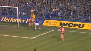 Everton 31 Bayern Munich Cup Winners Cup Semi Final 1985 [upl. by Pratte]