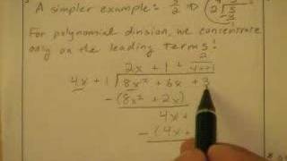 6 7 Polynomial long division with Mr Nystrom [upl. by Davey]